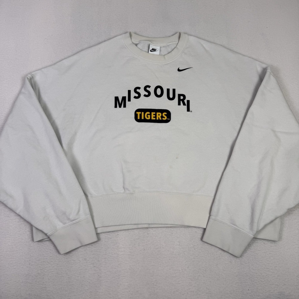 Missouri Tigers Sweatshirts Womens Large NCAA Football Nike Campus Collection
